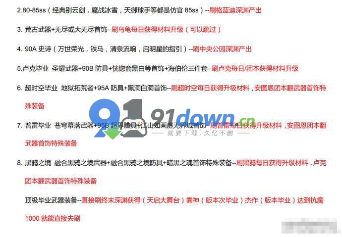 经典DXF端游【天启86仿官更新版】最新整理+客户端+攻略+说明+天启团本配套-91down.cn — 就要下载,久忆不删